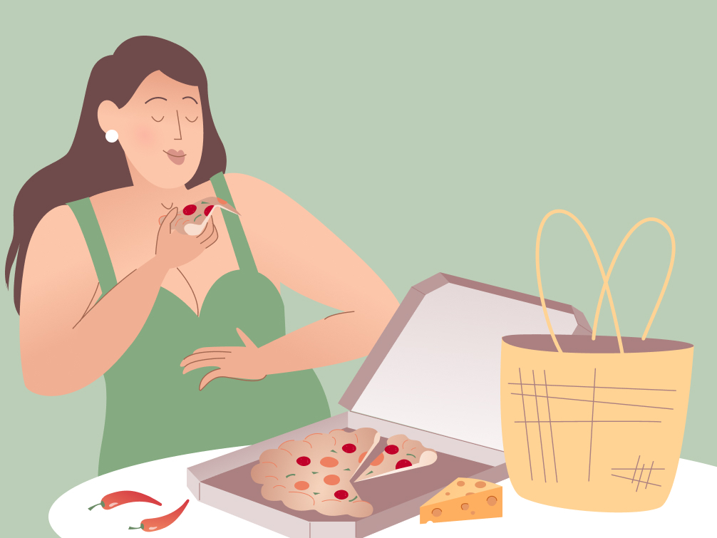 9 common pregnancy cravings When do they start Flo